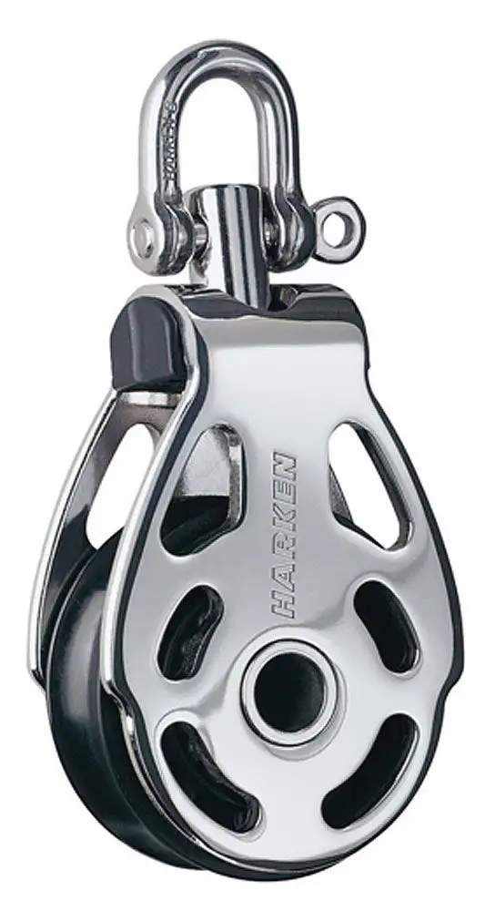 Blocco SS da 75 mm con girella