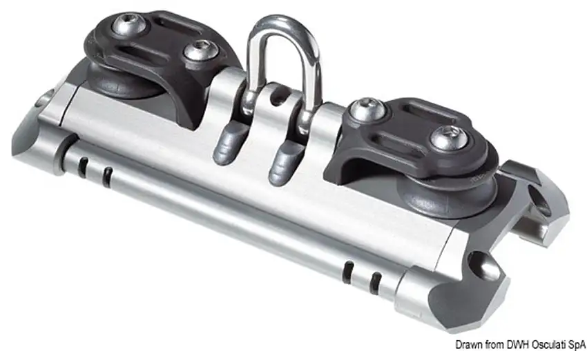 Carrello randa 1 grillo e pulegge rinvio