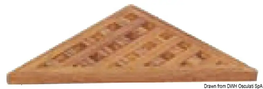 Carabottino triangolare per accessori doccia ARC