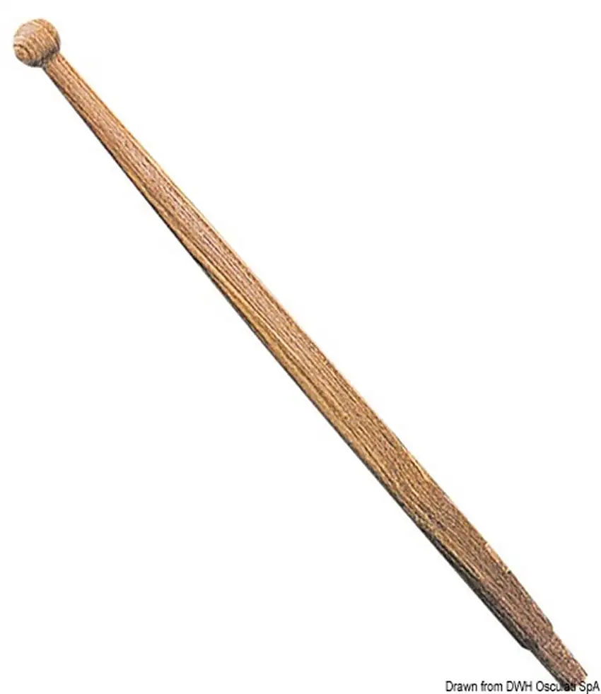 Asta bandiera teak 60 cm