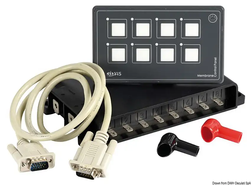 Pannello elettrico touch control ultra sottile