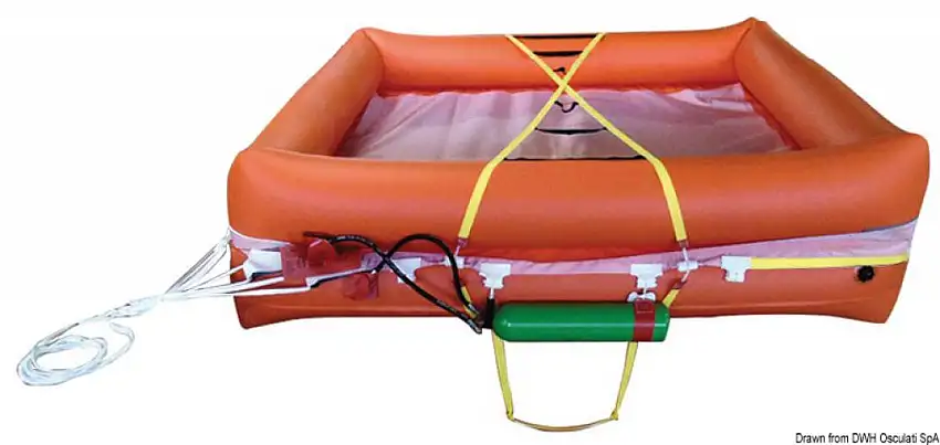 Zattera Coastlight 4 posti