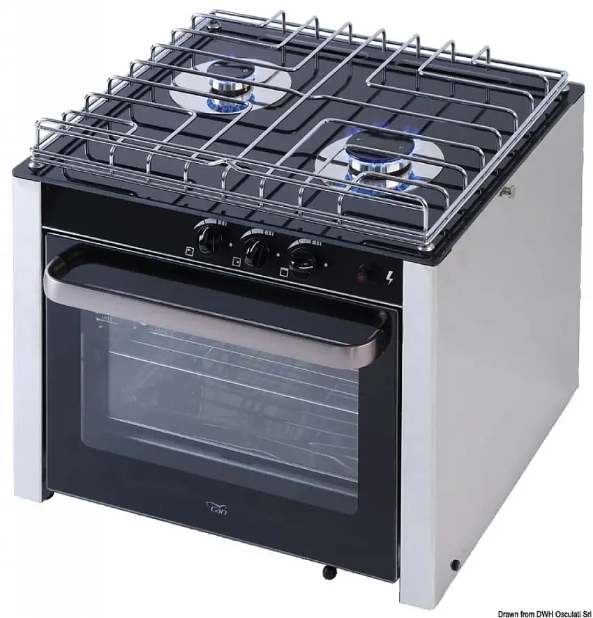 Cucina a Gas 2 Fuochi