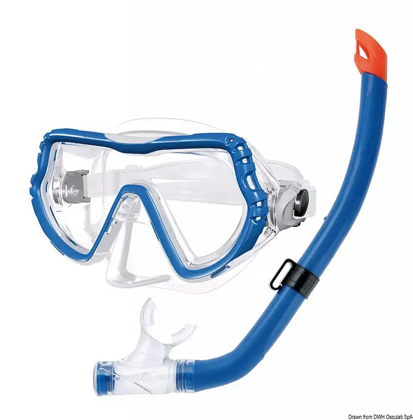 Set maschera e boccaglio Beuchat in PVC bambino