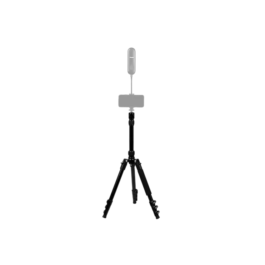 Amplificatore Wifi montaggio treppiede Deeper e smartphone
