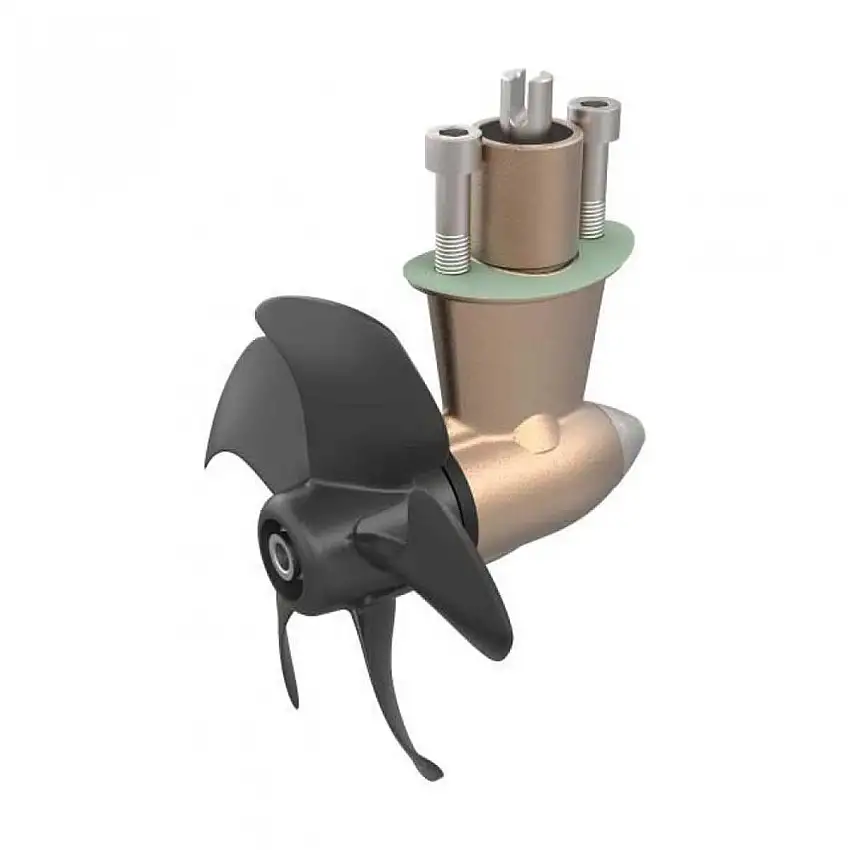 Base completa per propulsore SE50 con tunnel Ø 140 mm
