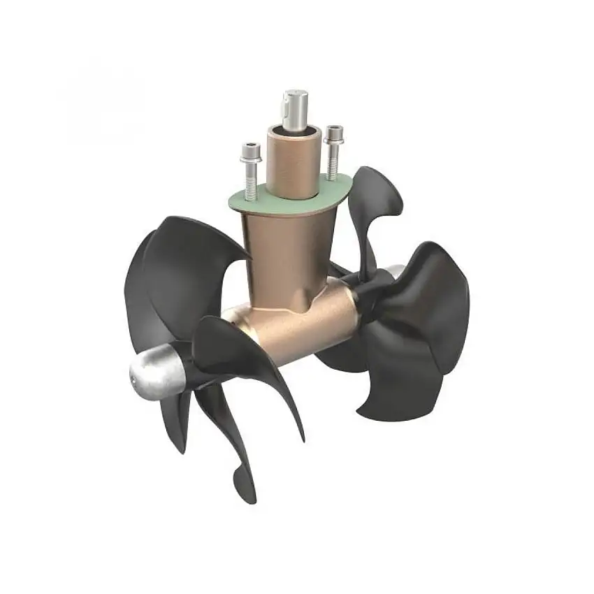 Base completa per propulsore SH240 con tunnel Ø 250 mm