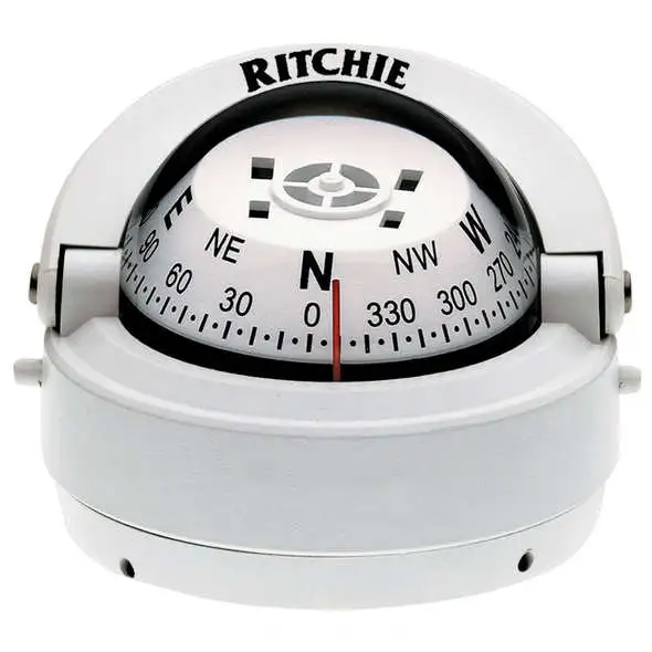 Bussola Ritchie Explorer S-53 Chies.Bassa Bianca