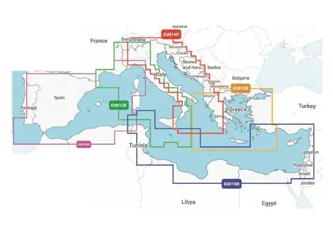 Chart navionics platinum+ npeu010r