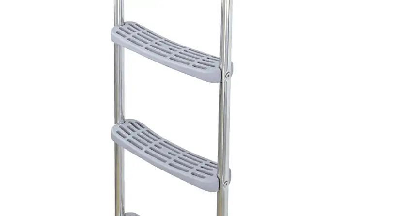 SCALA CON 1 GRADINI FISSI + 3 MOBILI