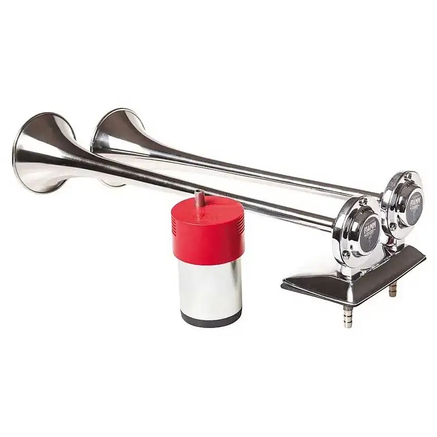 Doppio clacson con compressore a 12 V