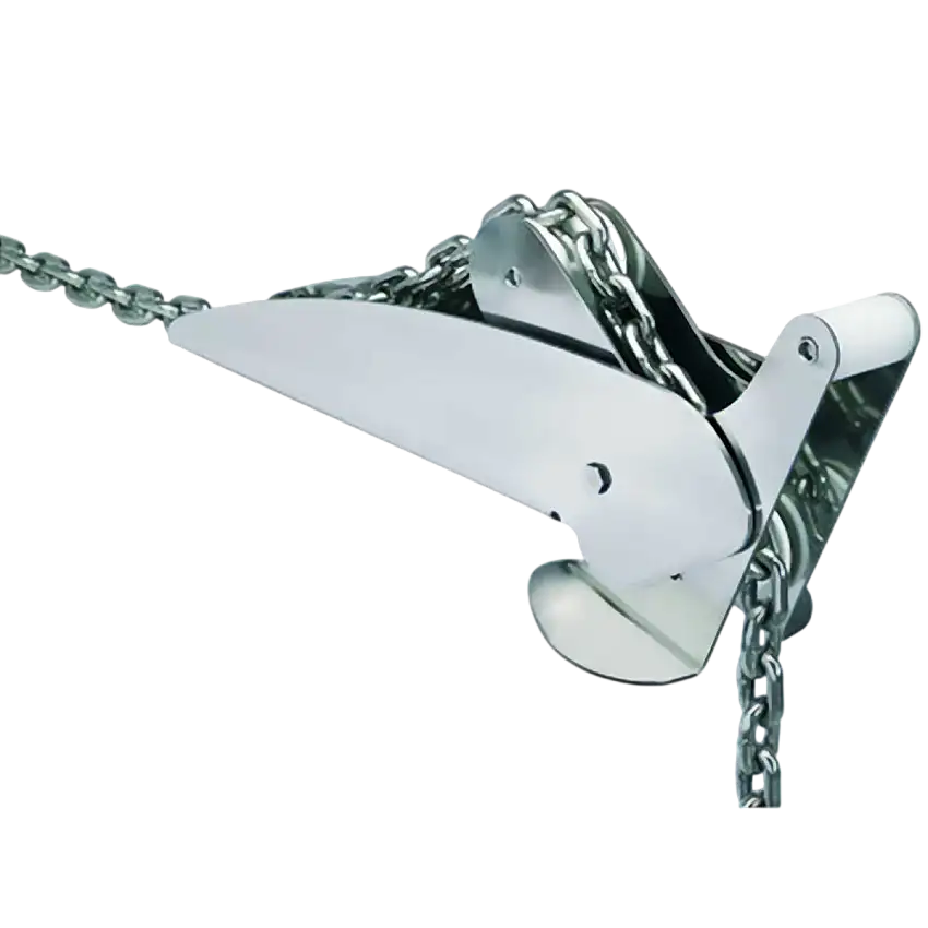 Forcipe a dondolo in acciaio inox da 440 mm per ancore di peso fino a 20 kg