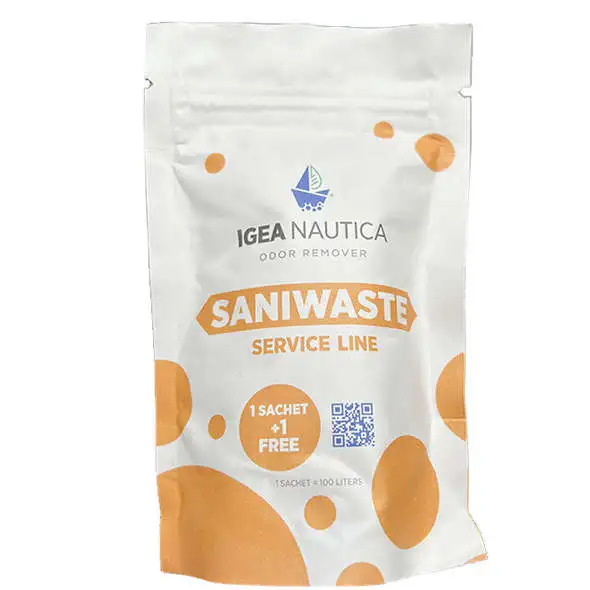 Igea Nautica Starter Kit SaniWaste - Igienizzante Serbatoio acque reflue