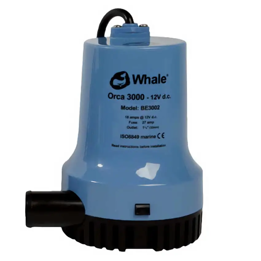 Pompa di sentina elettrica Orca - 12V - 126 L/min