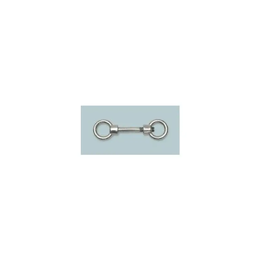 Perno con golfaro in ottone diametro 8 lunghezza 55
