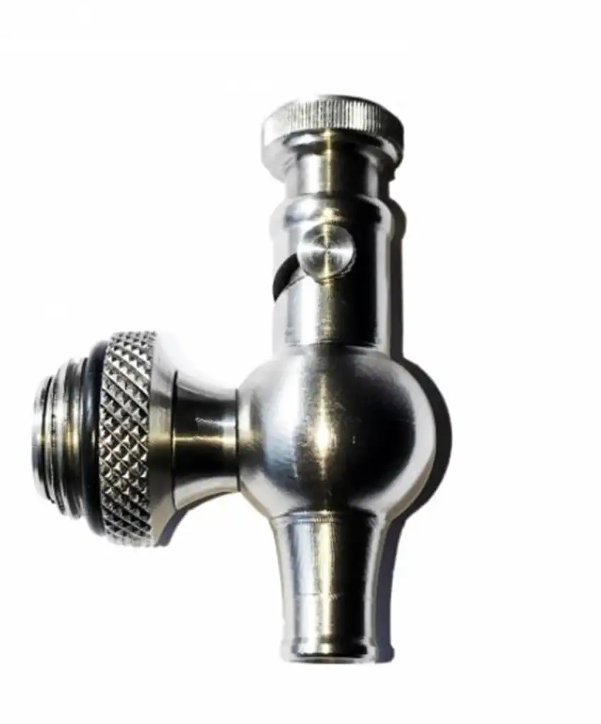 Rubinetto inox 1/2 pollice salvagoccia BREVETTATO