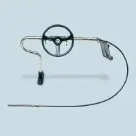 Supporto a semiponte in acciaio inox S.105