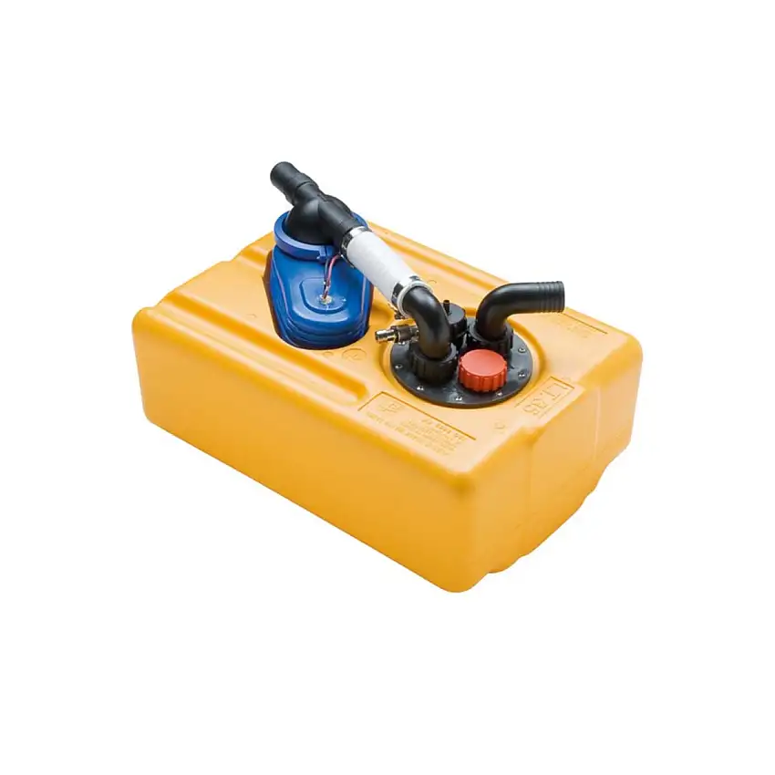 Serbatoio di stoccaggio delle acque reflue 61L + pompa di scarico - 12V - 19 L/min