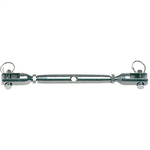 Tenditori inox a forcella torniti Vite M 6