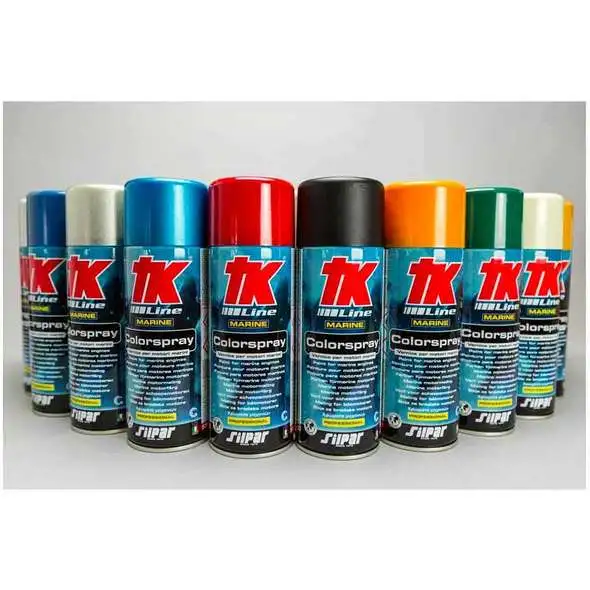 TK vernice spray per fuoribordo PARSUN BLACK MET