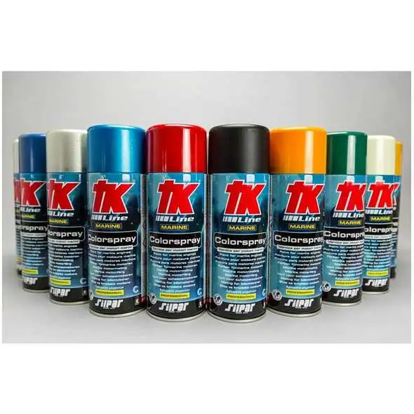 TK vernice spray per fuoribordo YAMAHA DARK GREY MET 94 e SELVA 4 STROKE