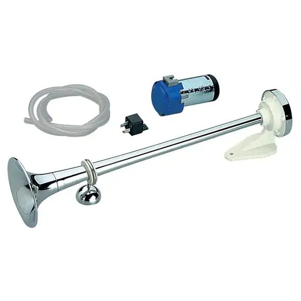 Tromba elettropneumatica ottone cromato MA1-S 24V