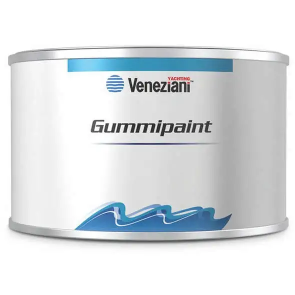 Veneziani Gummipaint Smalto Flessibile Gommoni Rosso Zodiac - 0,5 lt.