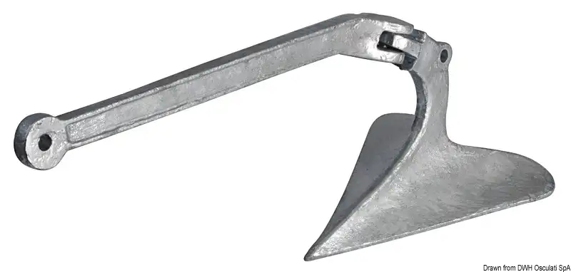 01.144.27 Ancora Plough 27 kg Osculati
