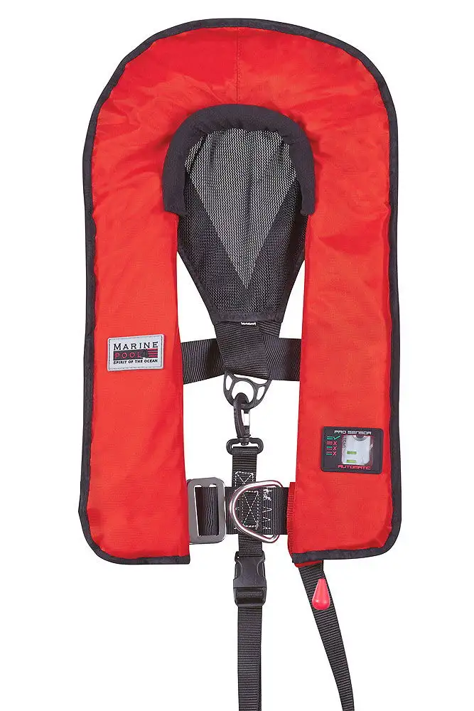 Marinepool »Premium UML ProSens« 180N giubbotto di salvataggio automatico, rosso