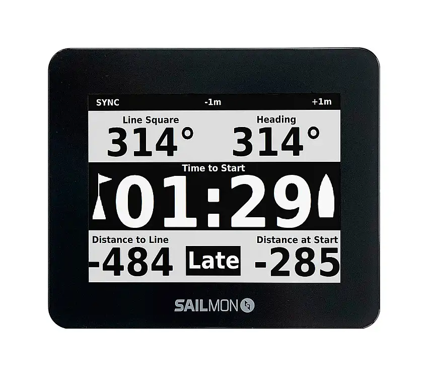 Display da regata Sailmon MAX