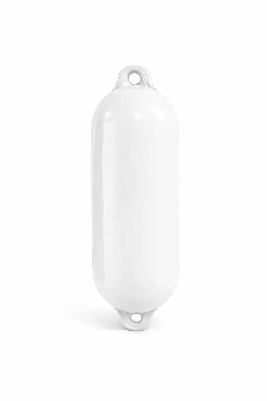 Compass parabordo lungo per barca bianco