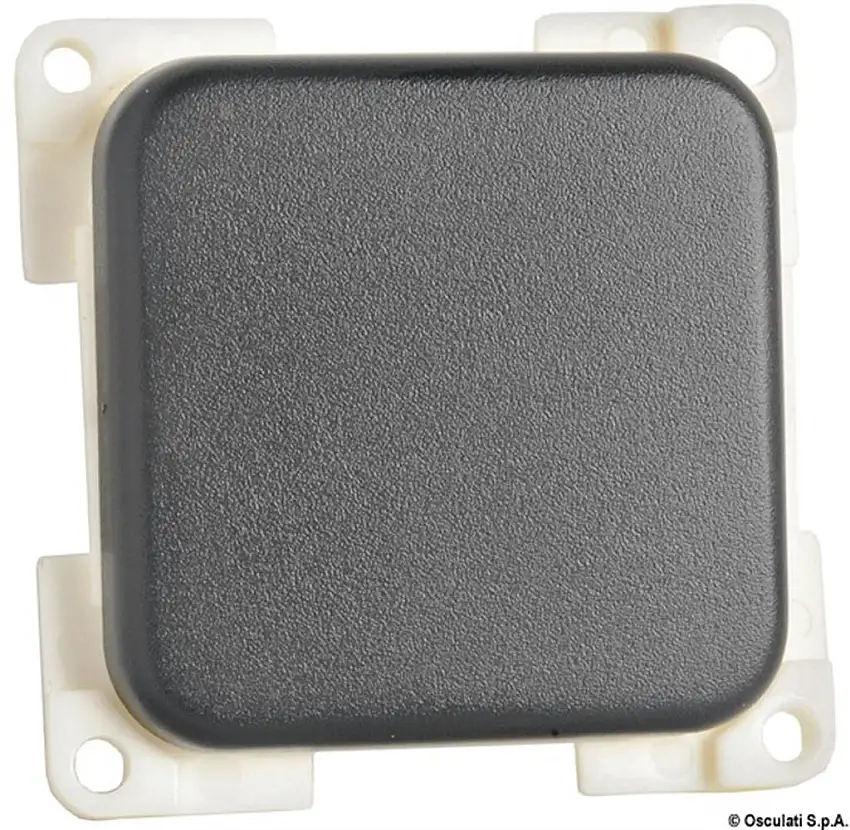 Interruttore ON-OFF grigio doppio
