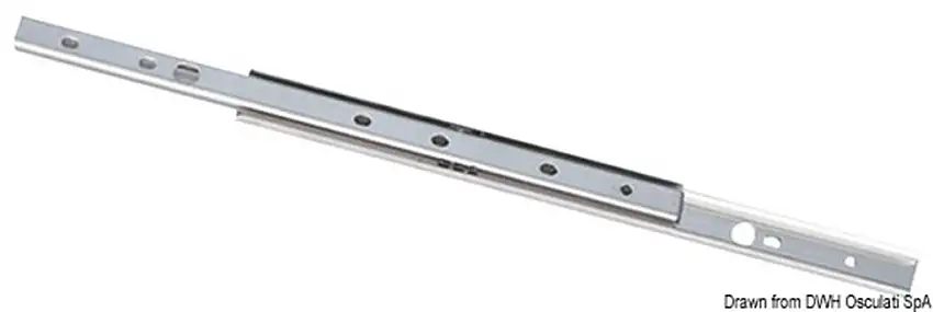 Slitta inox 203 mm