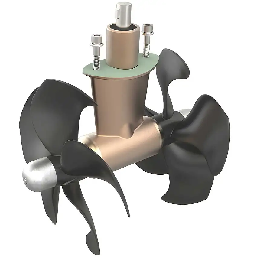 Base completa per propulsore SE120/SE150 con tunnel Ø 215 mm