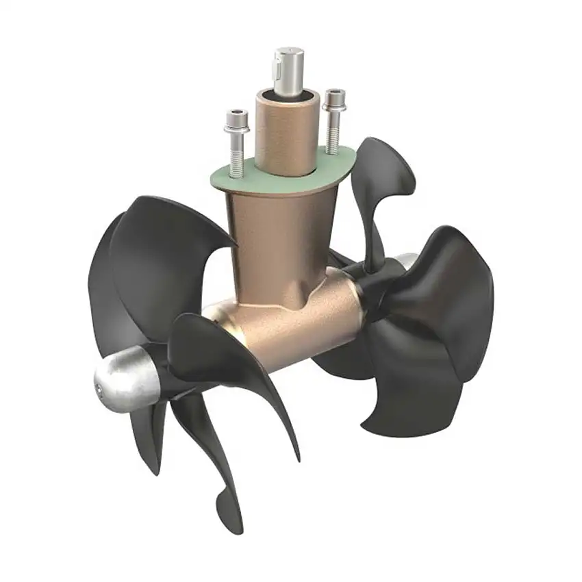 Base completa per propulsore SH420/SH550 con tunnel Ø 386 mm