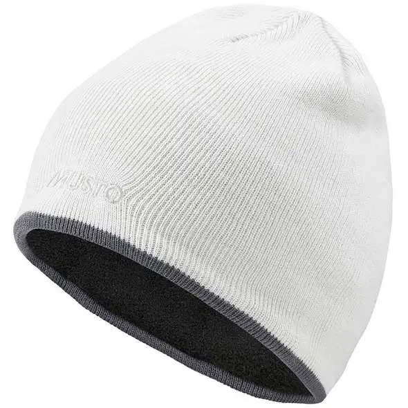 Berretto Musto in Micropile - Bianco ghiaccio