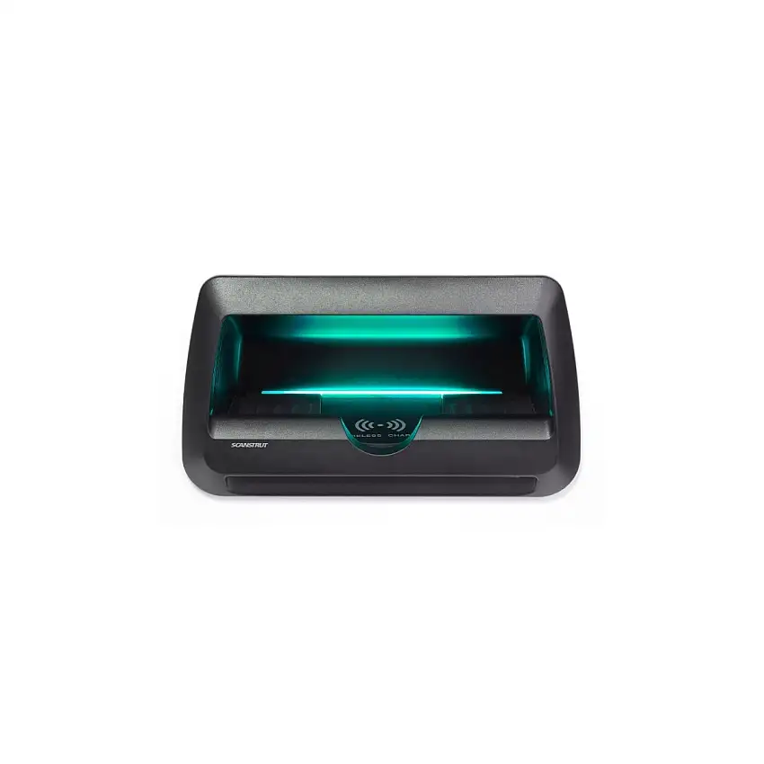 Caricabatterie a batteria impermeabile con 3 bobine - Con guscio e LED - 15W / 12-24V