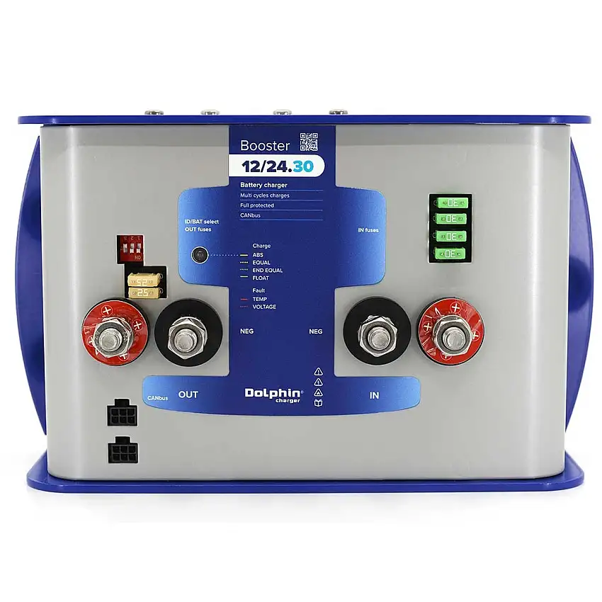 Caricabatterie booster 12/24V-30A