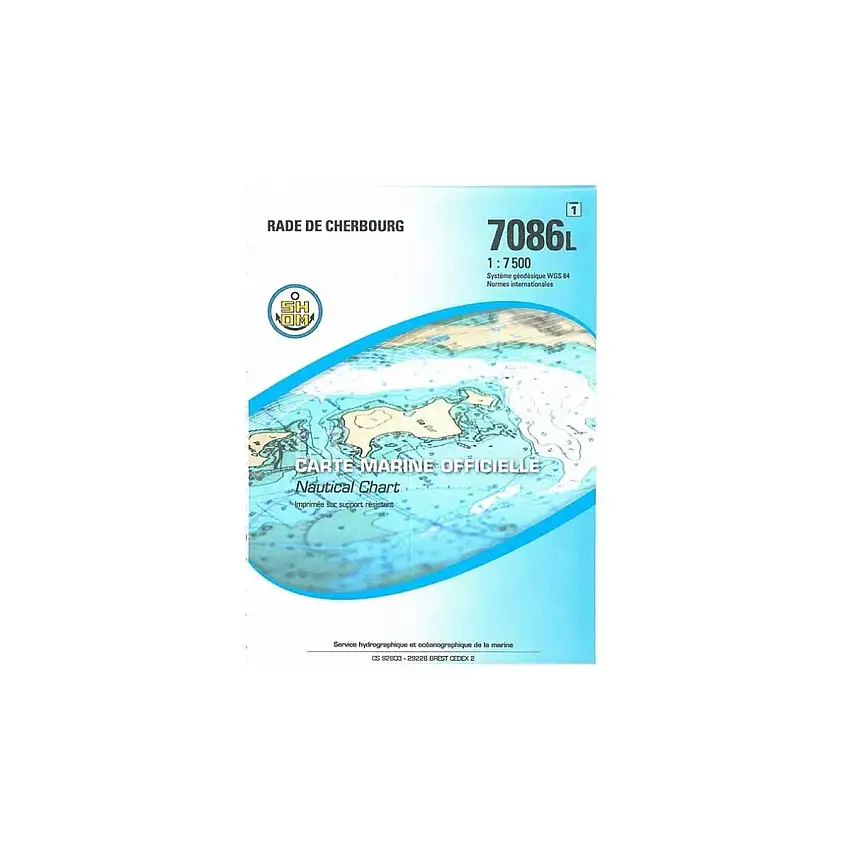 Carta nautica piegata SHOM - Manche - Cotentin et Iles Anglo-Normandes