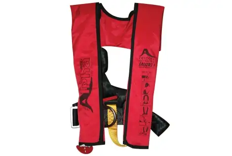 Alpha salvagente autogonfiabile,Manuale, 170N, ISO, Adulto