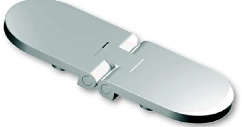 CERNIERA A FILO IN ACCIAIO INOX MM.100X36