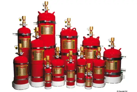 Estintore automatico/manuale gas 0,6 kg