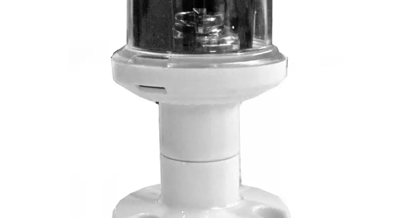 FANALE BIANCO POPPA 135 GRADI