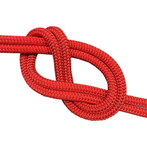 Doppia treccia Gottifredi Maffioli Drizza T912 8 mm - Rosso