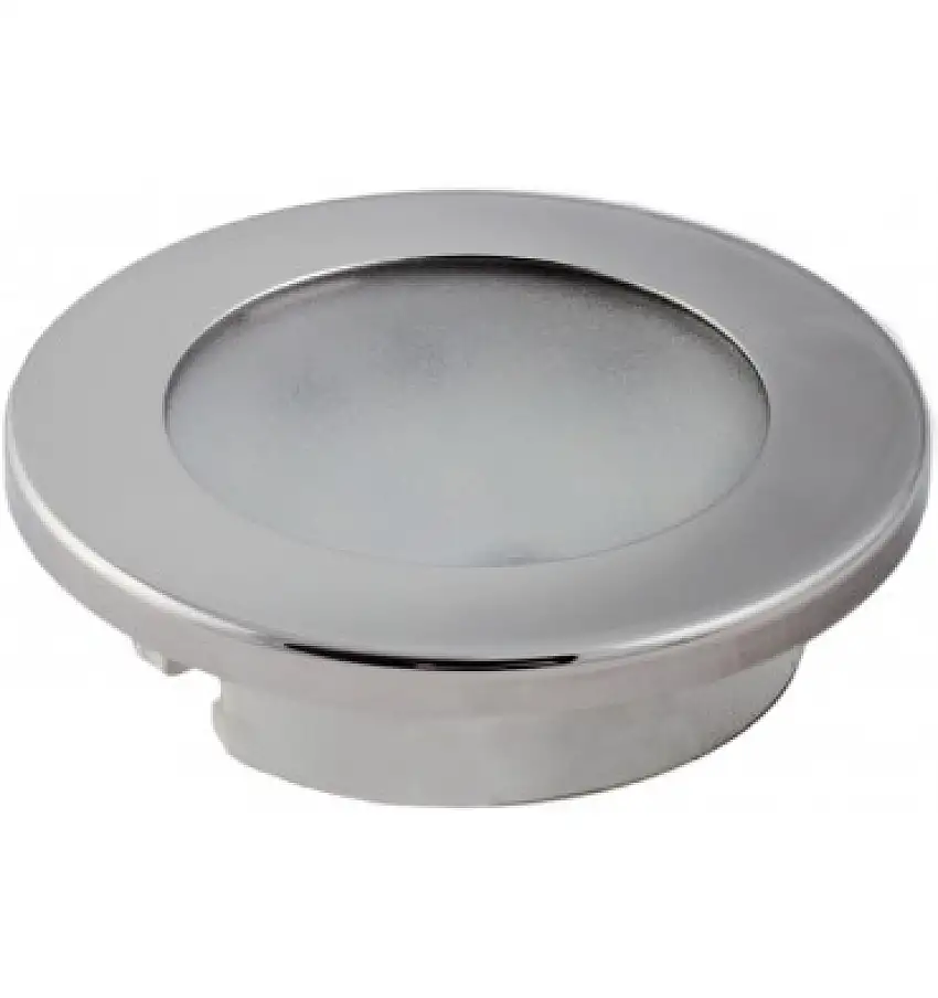 Faretto thabit-s inox per esterni led luce calda 10/30v