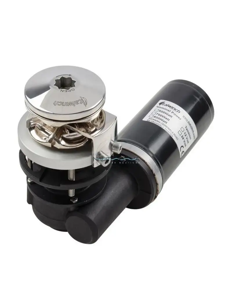 ITÁLWINCH CLS 700W – Verricello Salpa Ancora 12V per Catena 6 mm | Acciaio Inox AISI 316L
