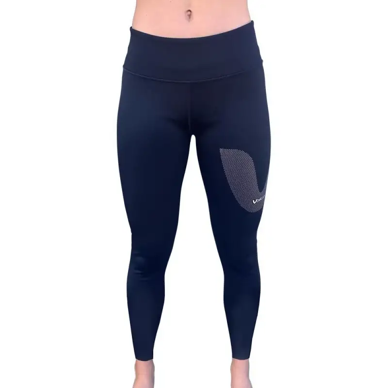 Leggings attivi HYDROFLEECE nero donna VAIKOBI