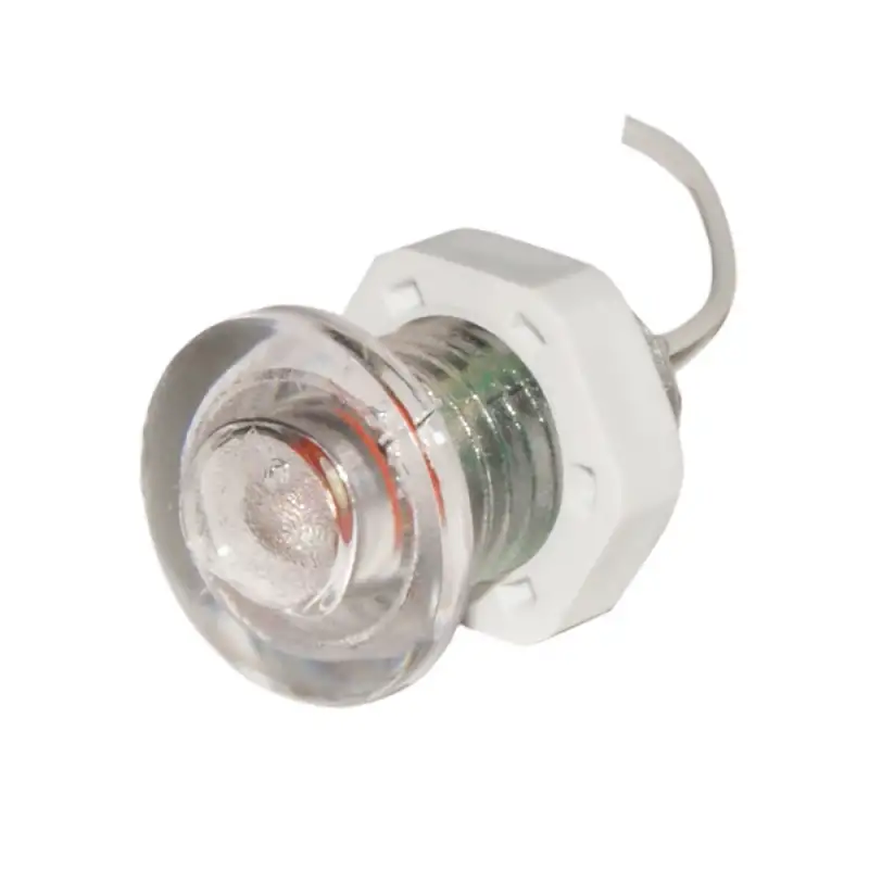 Luce di cortesia a 1 led bianco 12v