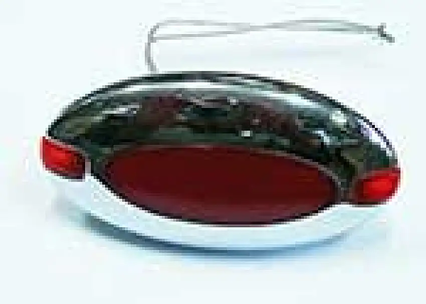 Luce di cortesia modello delphinus rossa mm.88