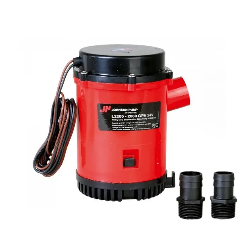 Pompa di sentina sommersa johnson 2200GPH 12v